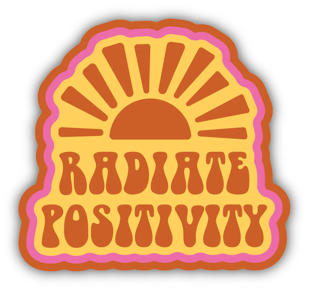 Stickers Northwest - Radiate Positivity Sticker