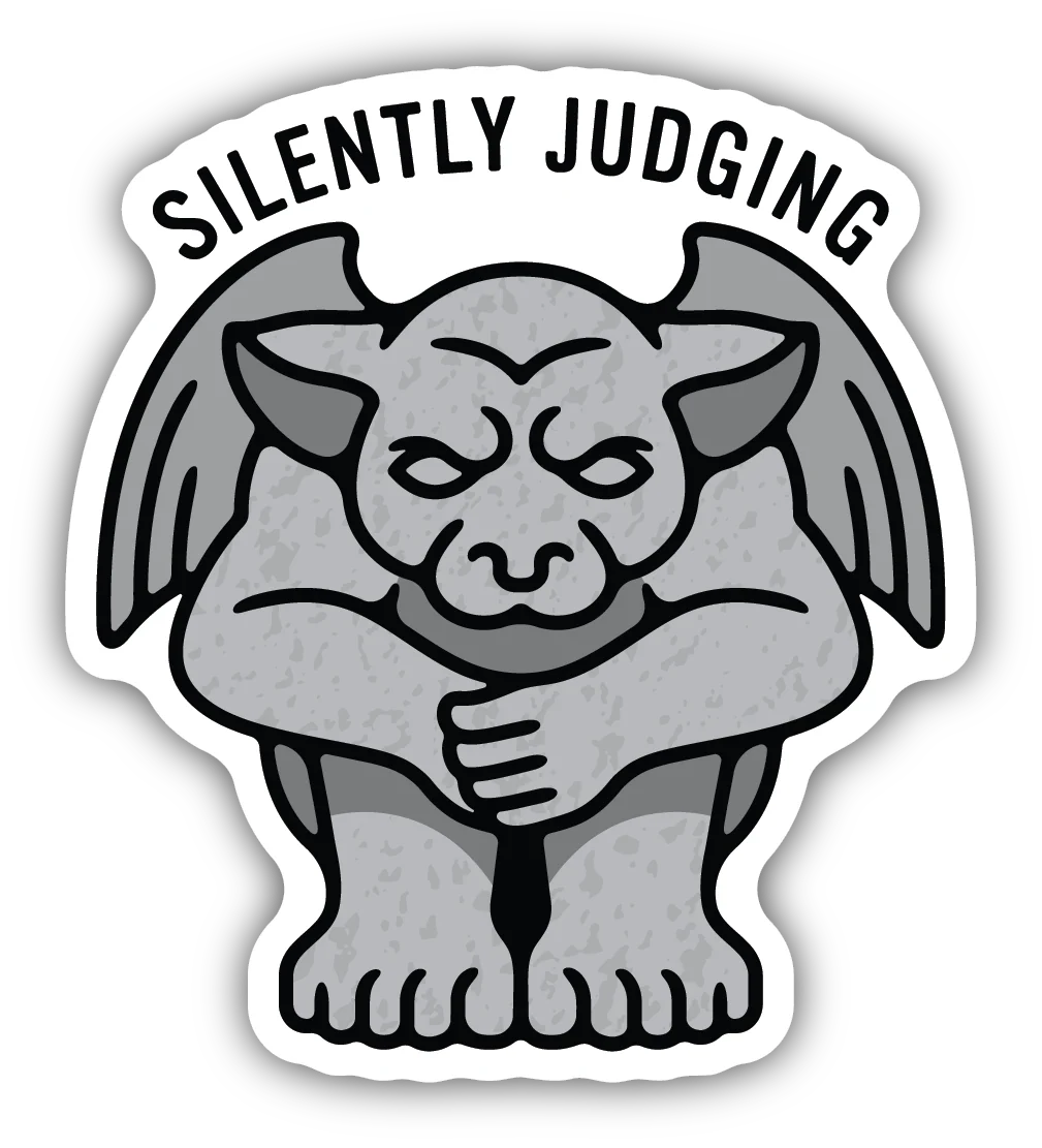Stickers Northwest - Silently Judging Sticker