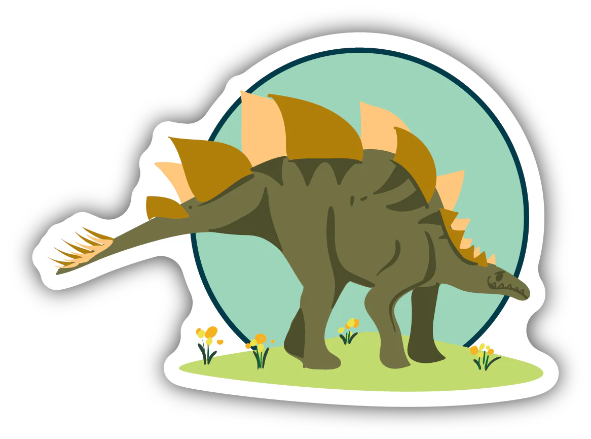 Stickers Northwest - Stegosaurus Sticker