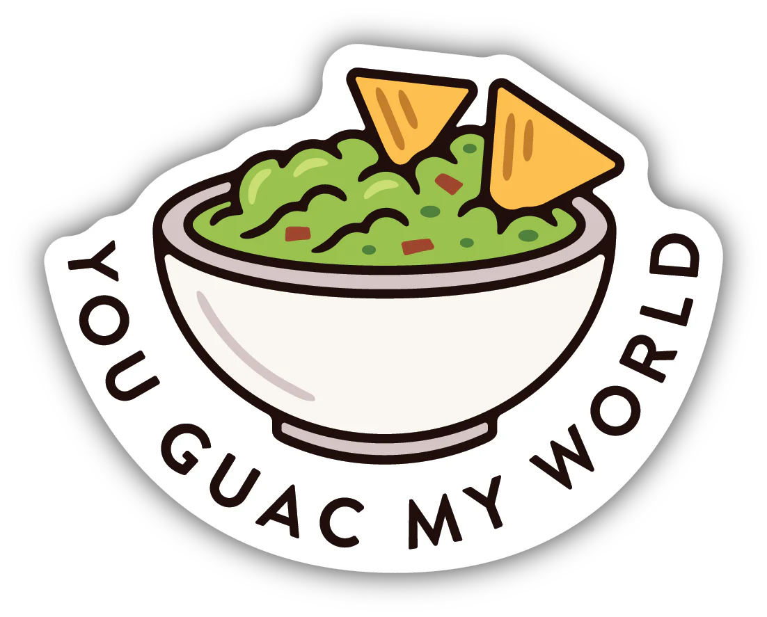 Stickers Northwest - You Guac My World Guacamole Sticker