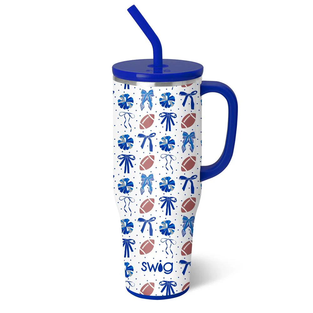 Swig - We've Got Spirit Royal Mega Mug, 40 Ounce