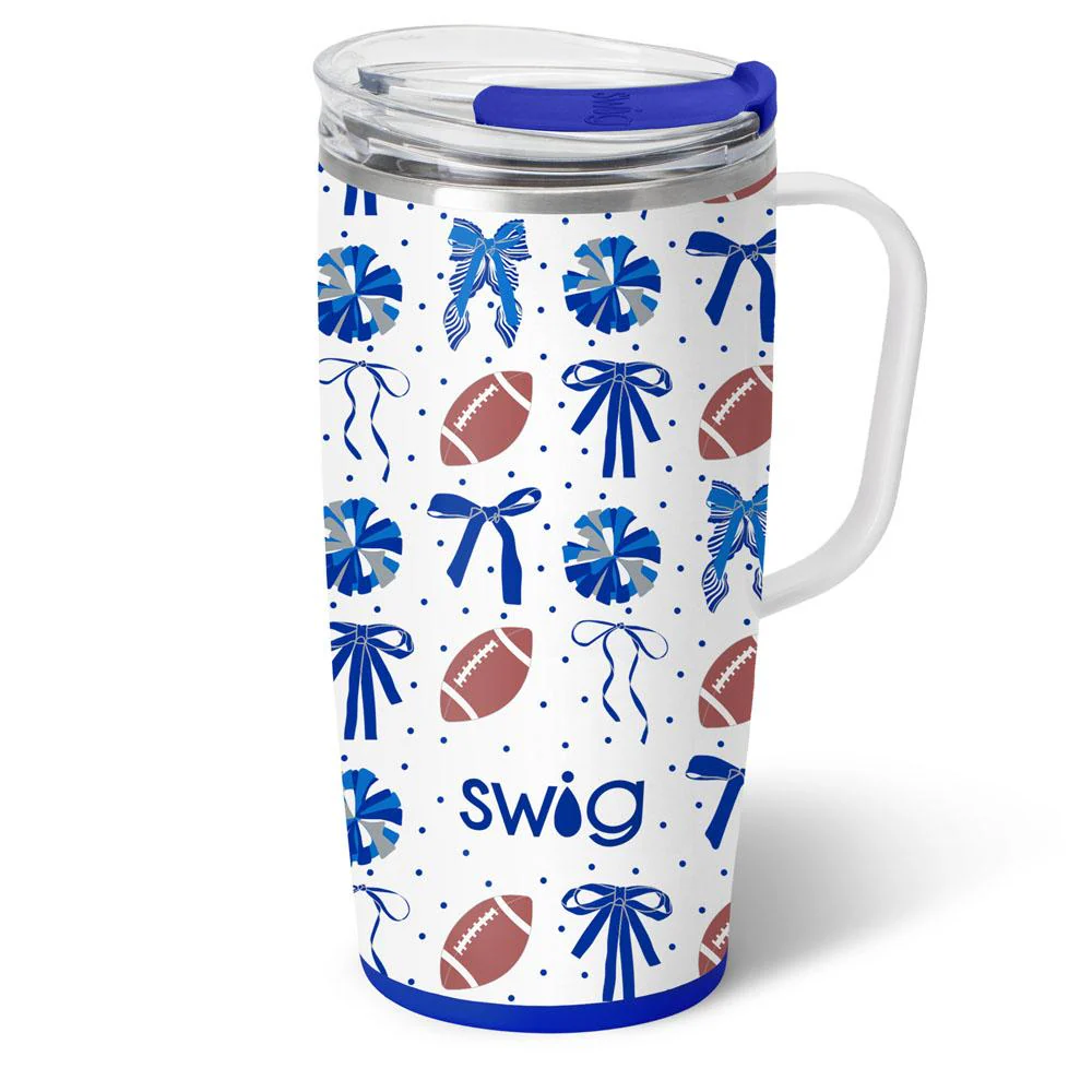 Swig - We've Got Spirit Royal Travel Mug, 22 Ounce