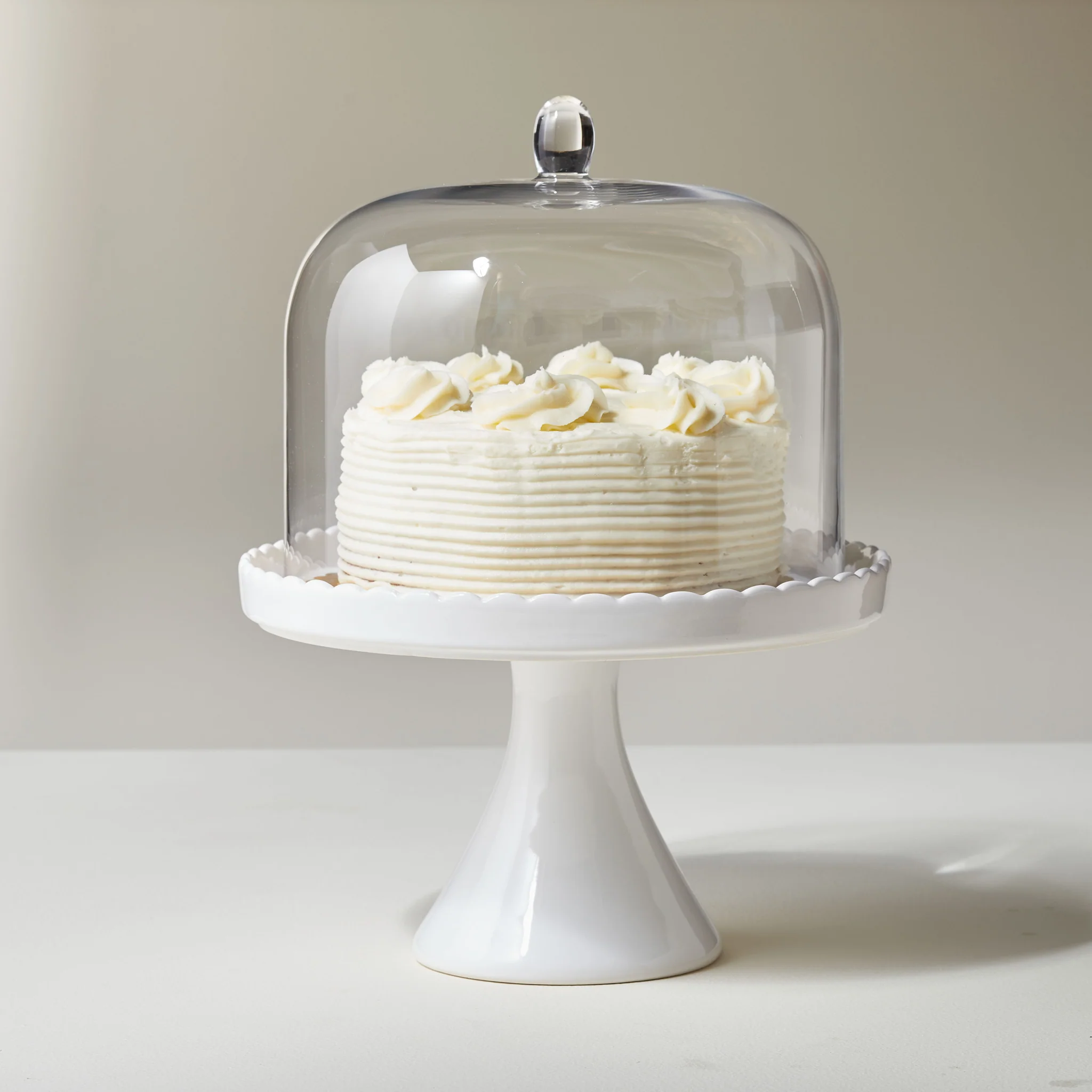 Tableau - Scallop Edge Pedestal, Large - Image 3