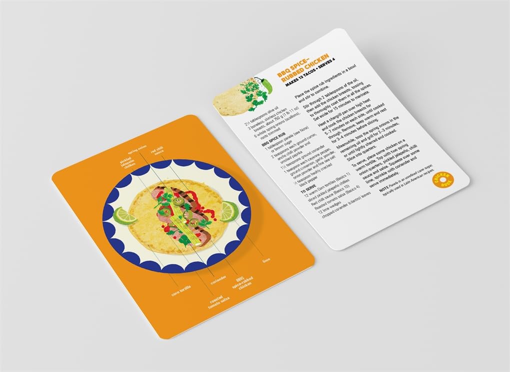 Taco 101 Deck of Cards: 30 Taco Recipes + All the Basics, by Deborah Kaloper - Image 4