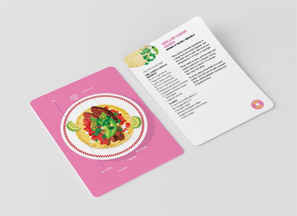 Taco 101 Deck of Cards: 30 Taco Recipes + All the Basics, by Deborah Kaloper - Image 5