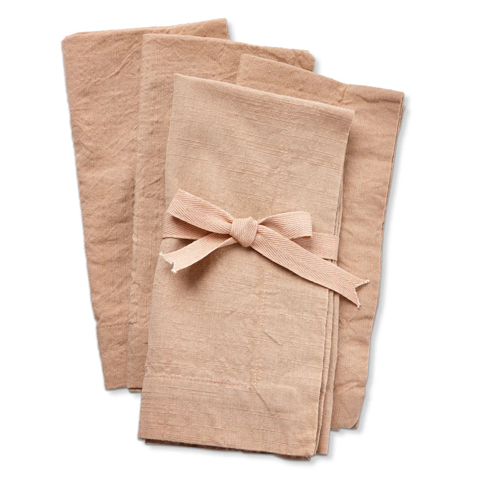 Tag - Blush Cotton Slub Napkins