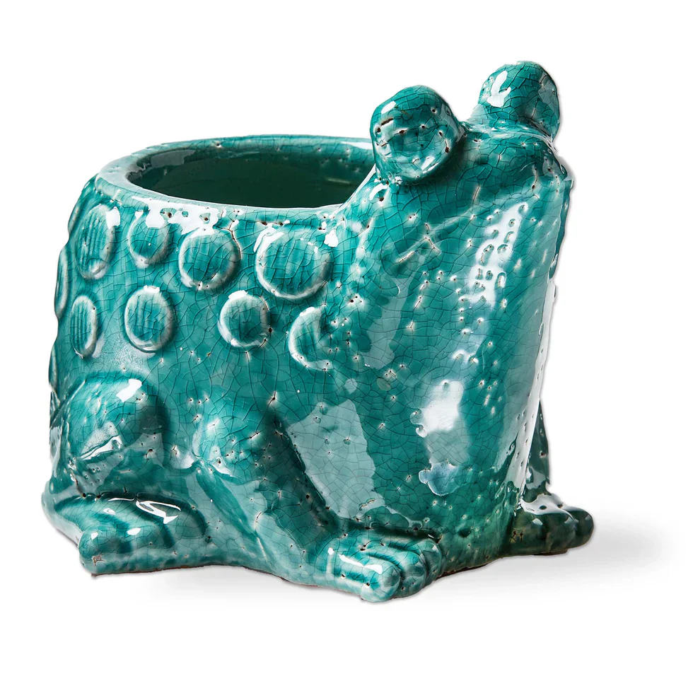 Tag - Frog Planter