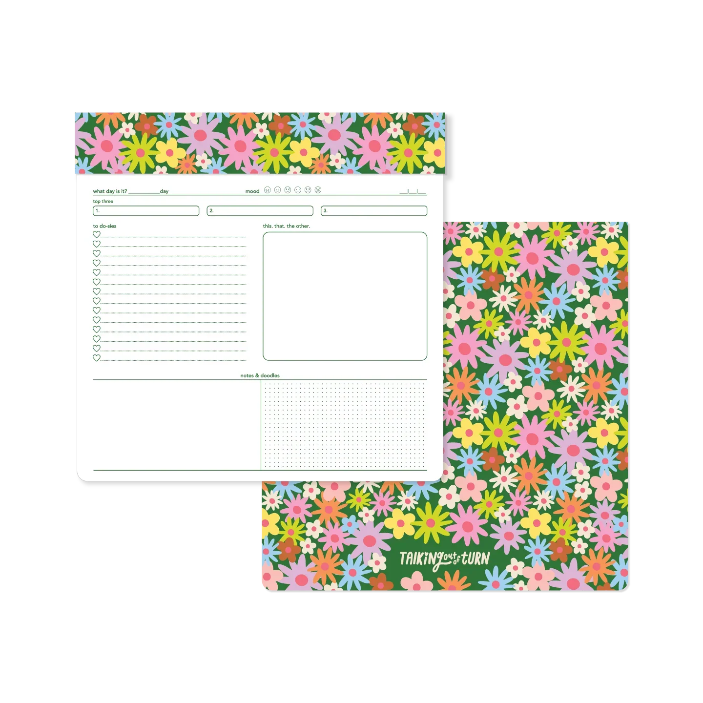 Talking Out of Turn - Meadow Bloom Paper Pal - Image 2