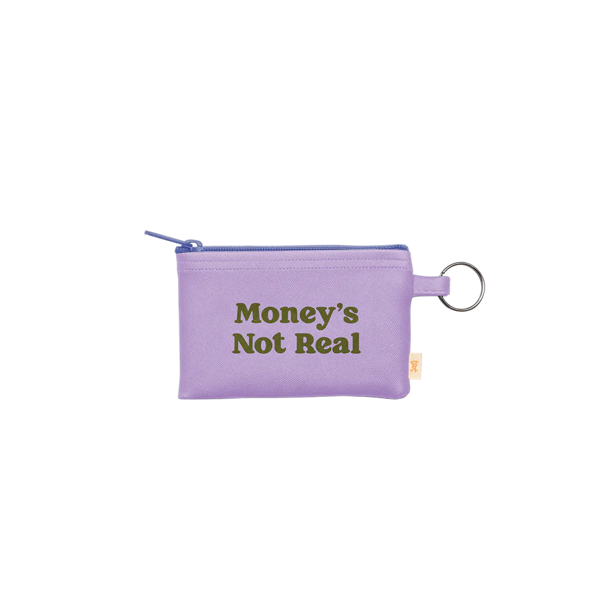 Talking Out of Turn - Penny Key Ring, Money's Not Real