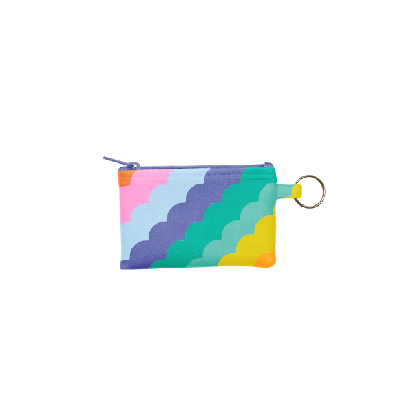 Talking Out of Turn - Penny Key Ring, Rising Scallop
