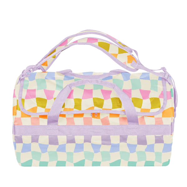 Talking Out of Turn - Travel Bag, Carnival Checkers - Image 2