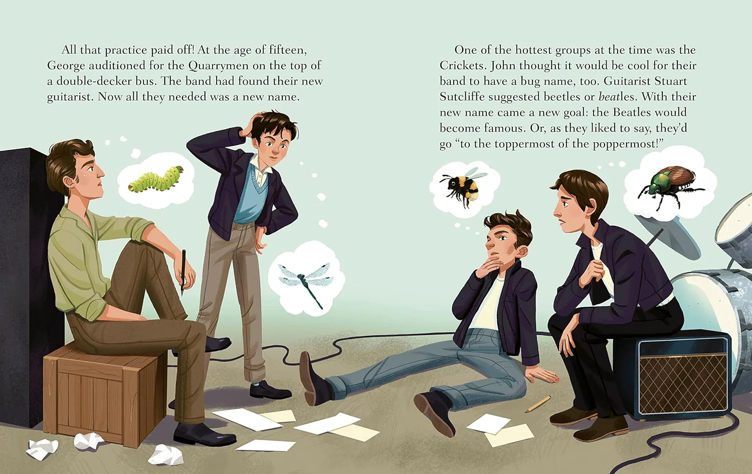 The Beatles: A Little Golden Book Biography by Judy Katschke - Image 2