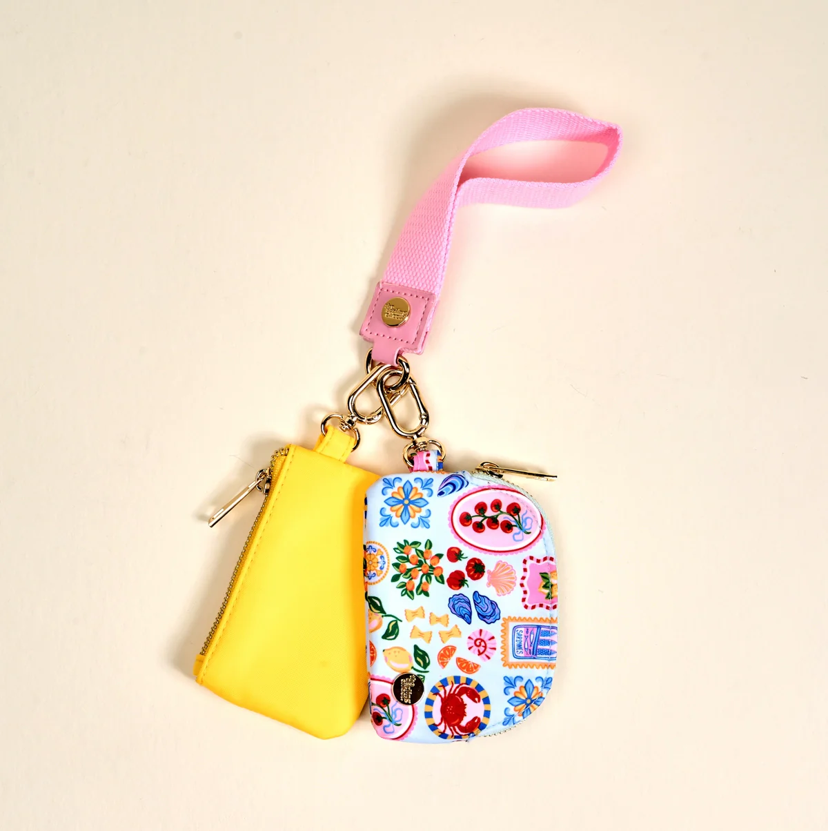 The Darling Effect - Dynamic Duo Pouch Wristlet, Ciao Bella - Image 3