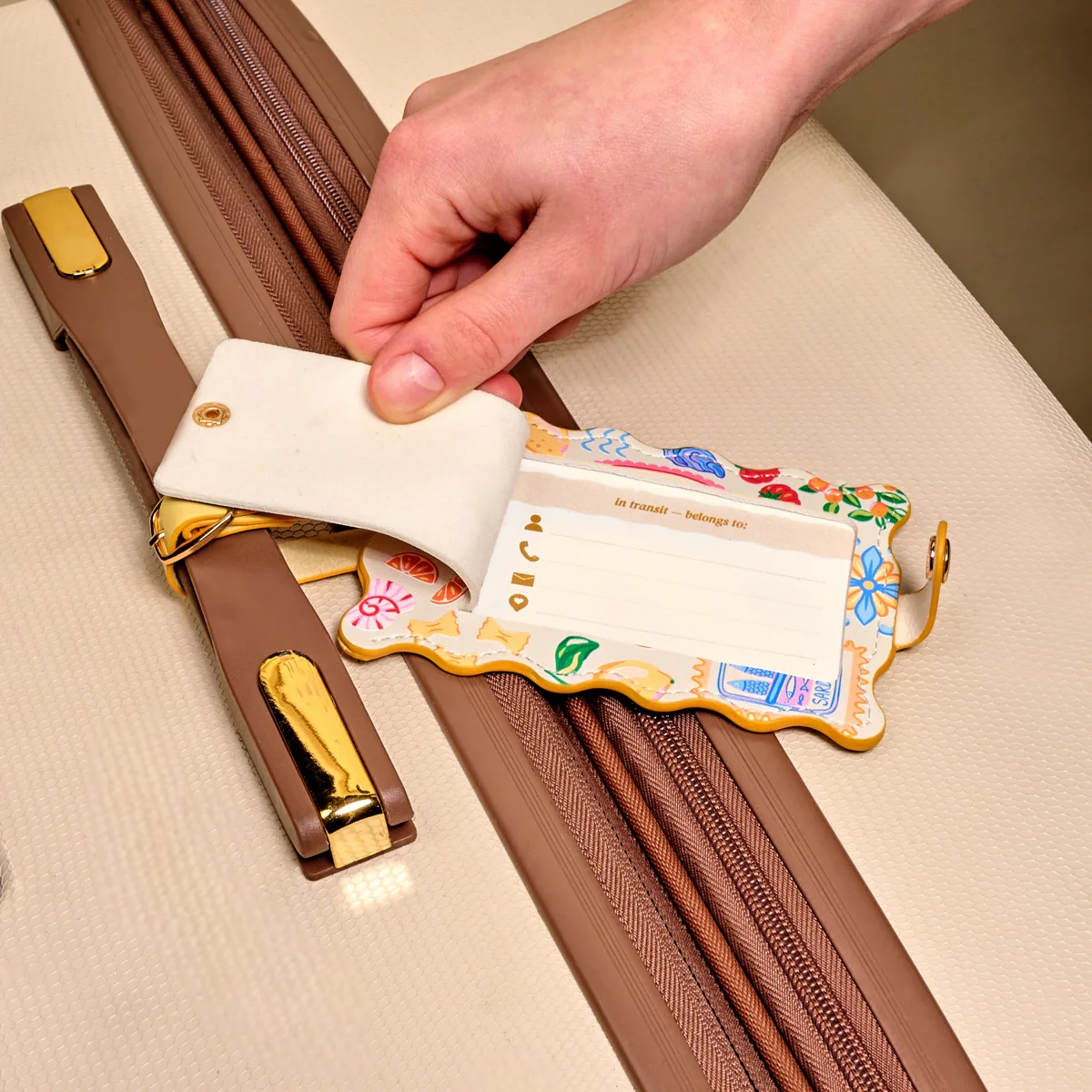 The Darling Effect - Jetsetter Luggage Tag, Ciao Bella - Image 3