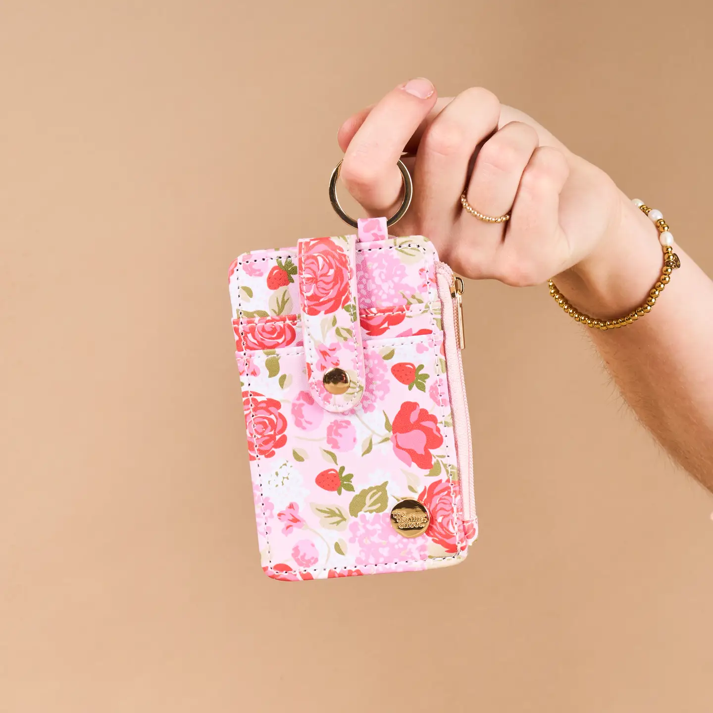 The Darling Effect - Keychain Wallet, Rose Garden