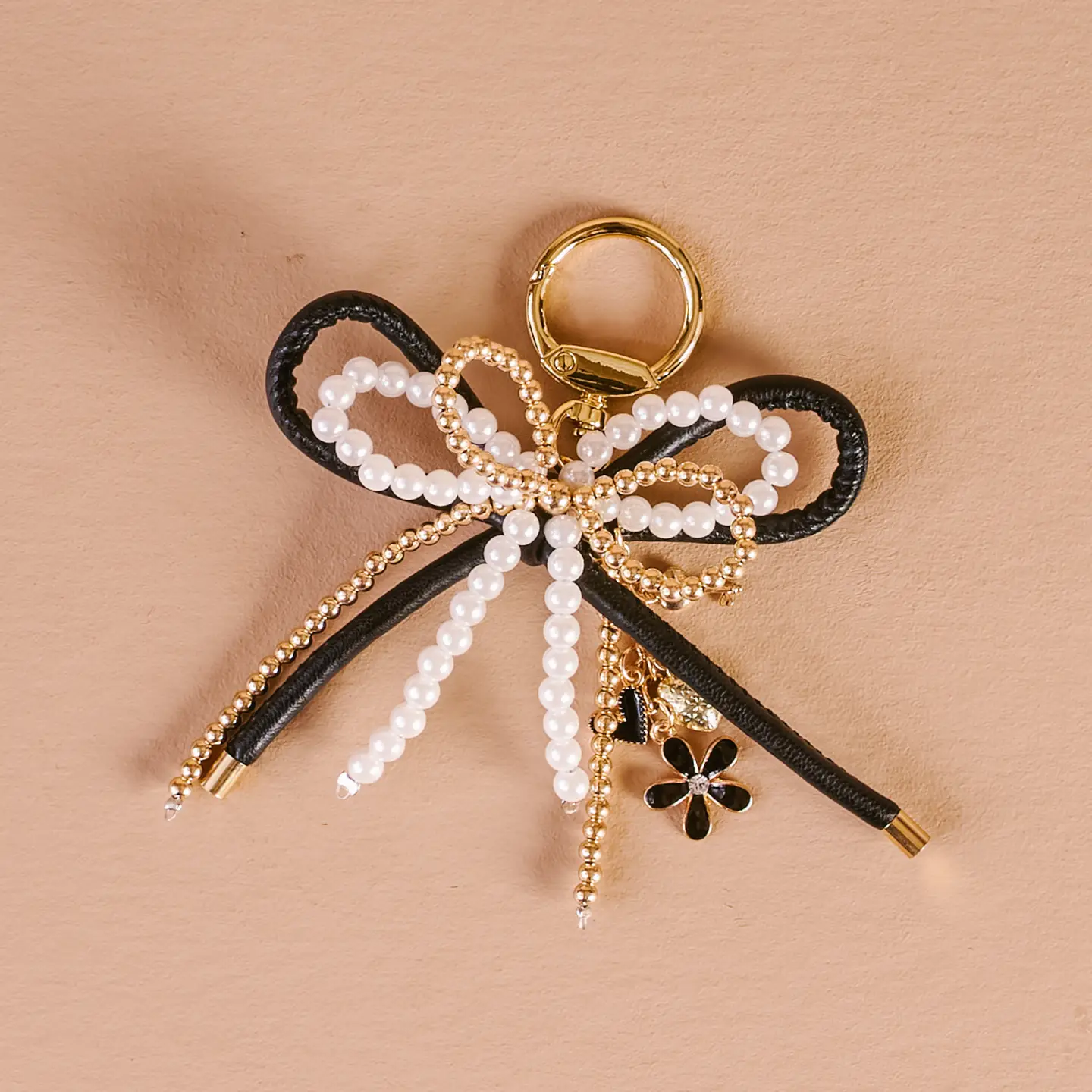 The Darling Effect - Layered Bows Bag Charm - Image 5