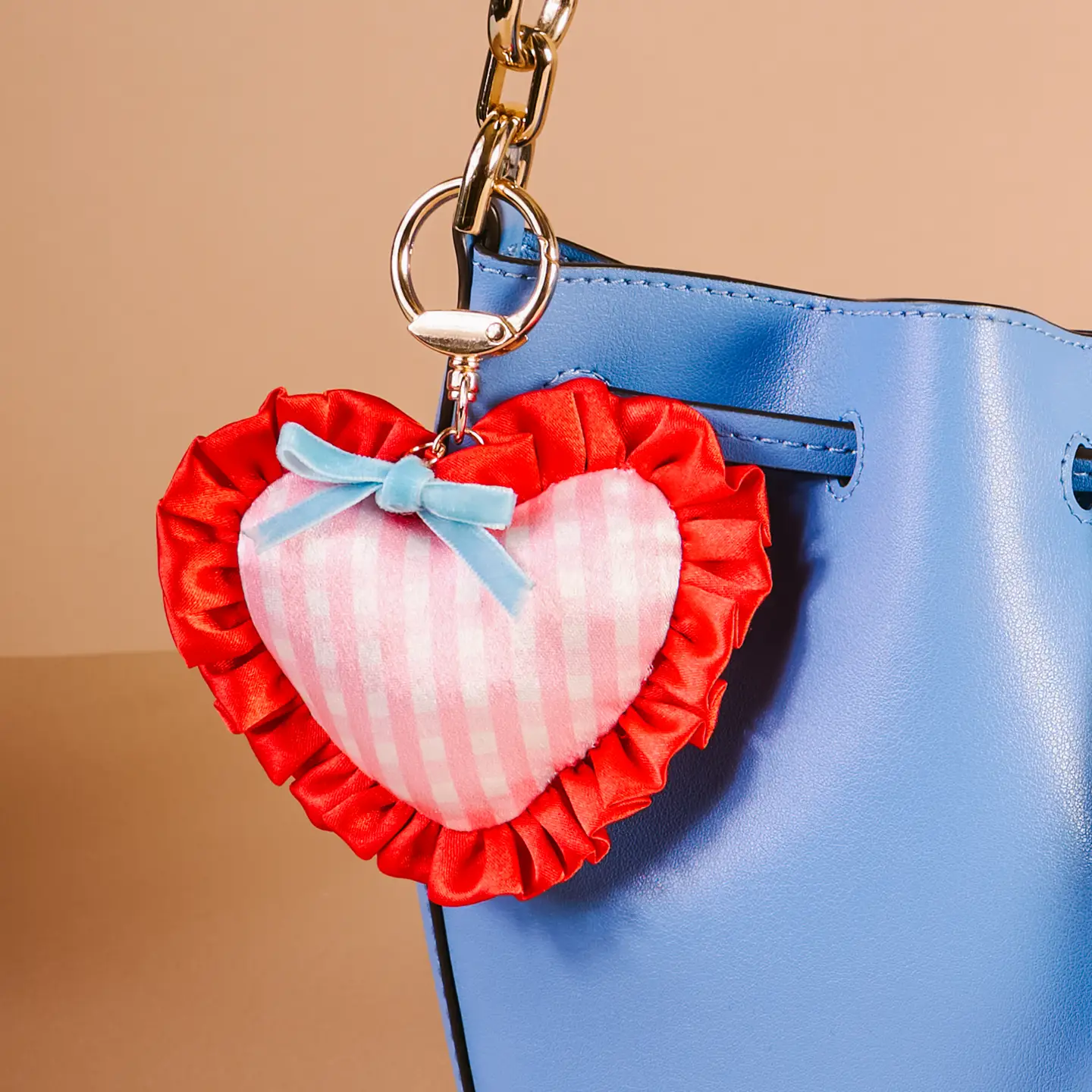 The Darling Effect - Puffy Heart Bag Charm - Image 4