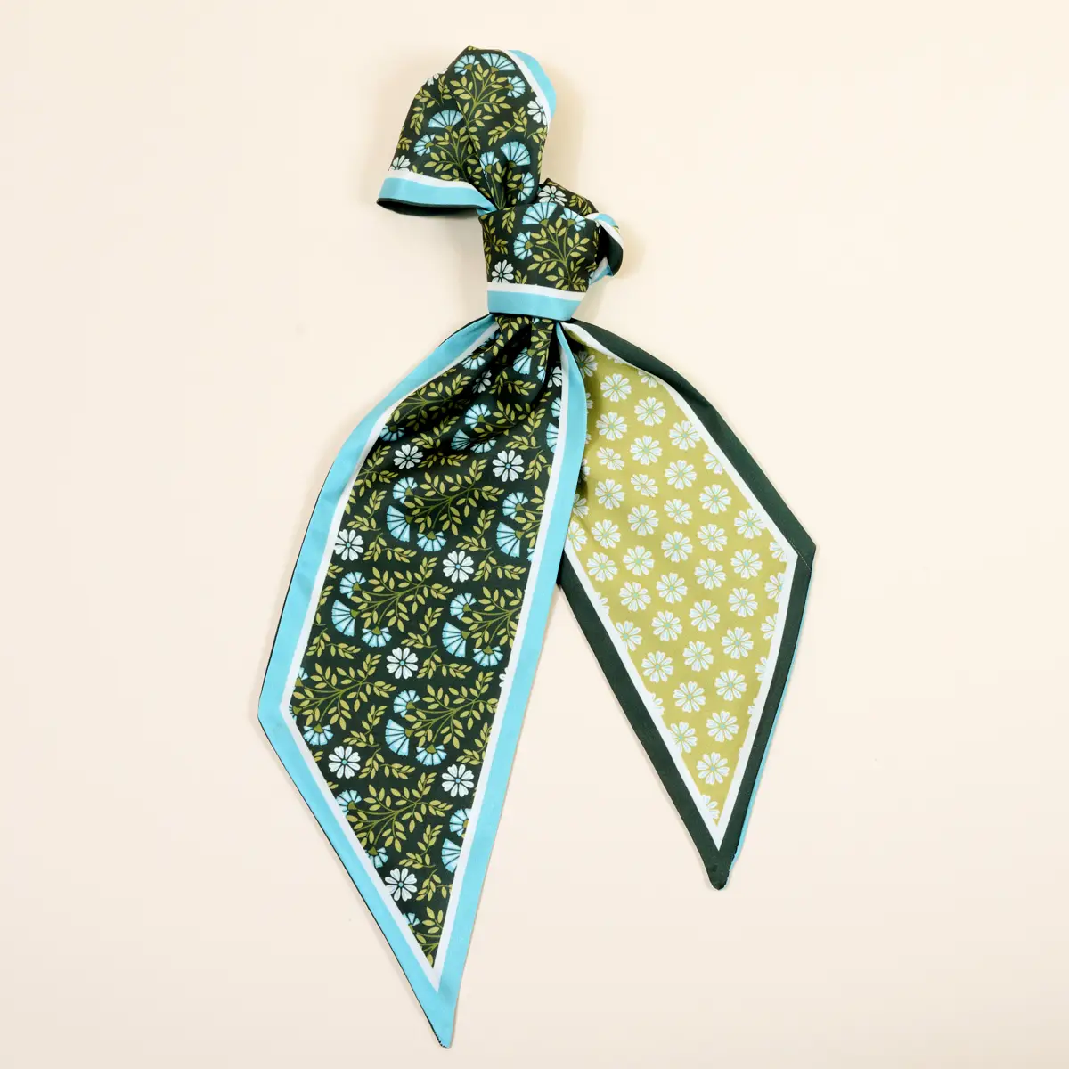 The Darling Effect - Twirl & Tie Scarf, Everbloom Forest Green