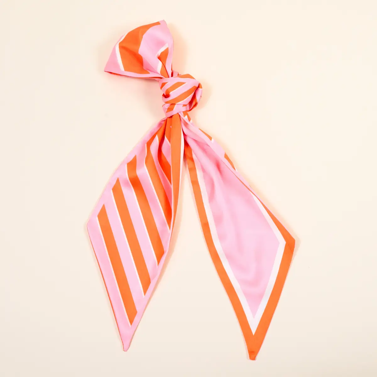 The Darling Effect - Twirl & Tie Scarf, Sicily Stripes Pink
