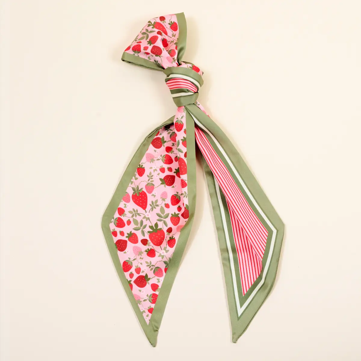 The Darling Effect - Twirl & Tie Scarf, Strawberry Fields