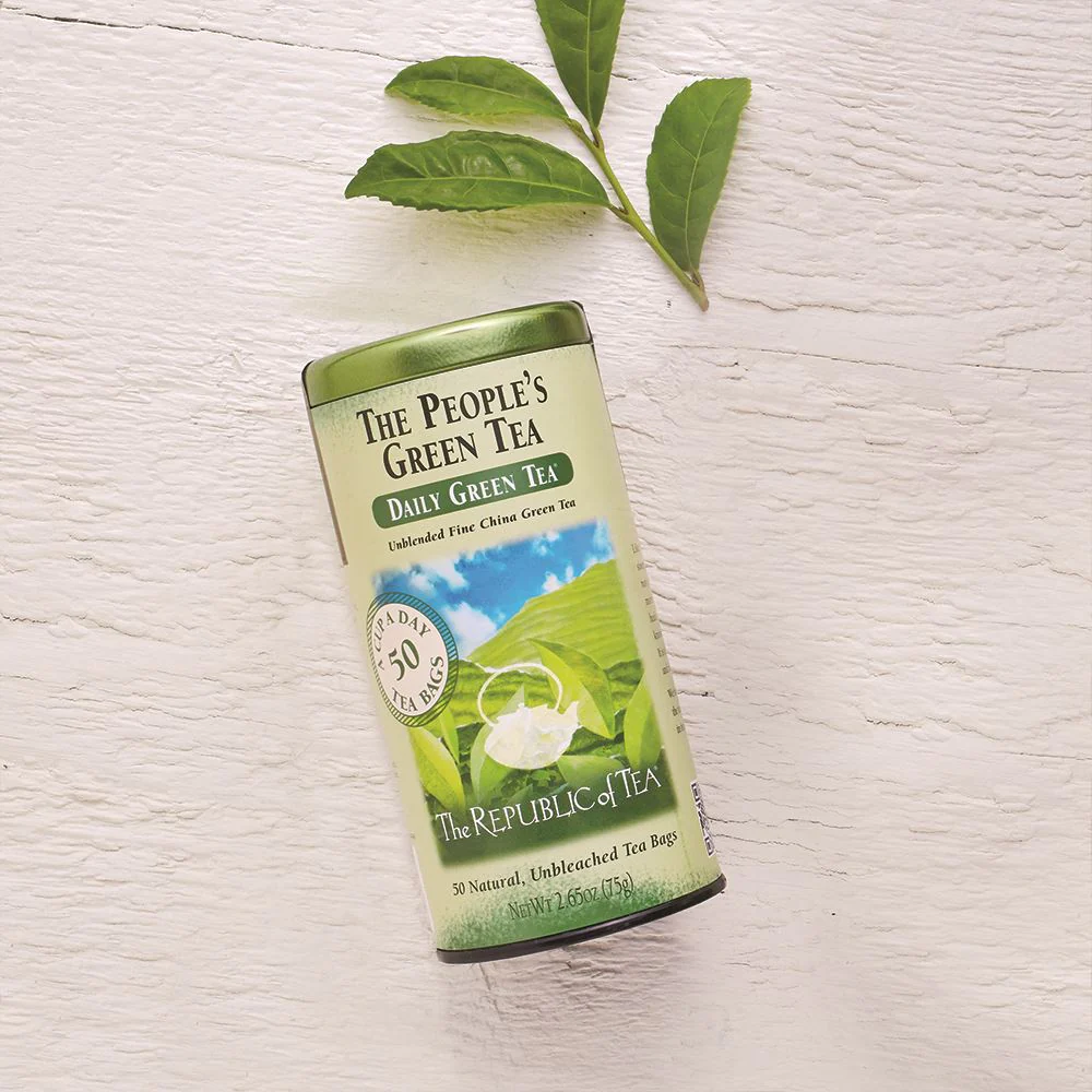 The Republic of Tea - The People's Green Tea, 50 Tea Bags