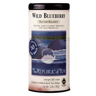 The Republic of Tea - Wild Blueberry Black Tea, 50 Tea Bags - Image 2
