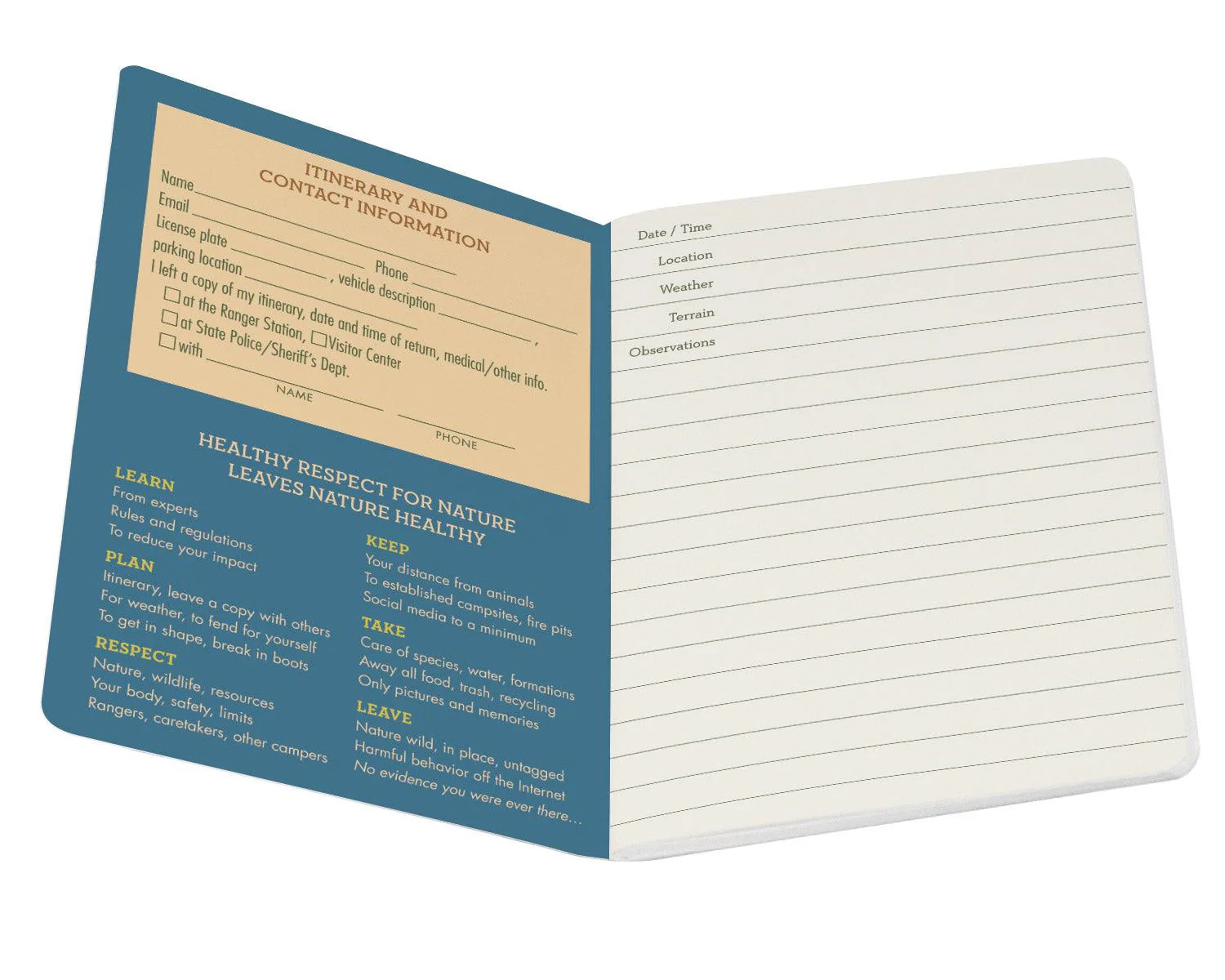 The Unemployed Philosophers Guild - Camping Notebook - Image 2