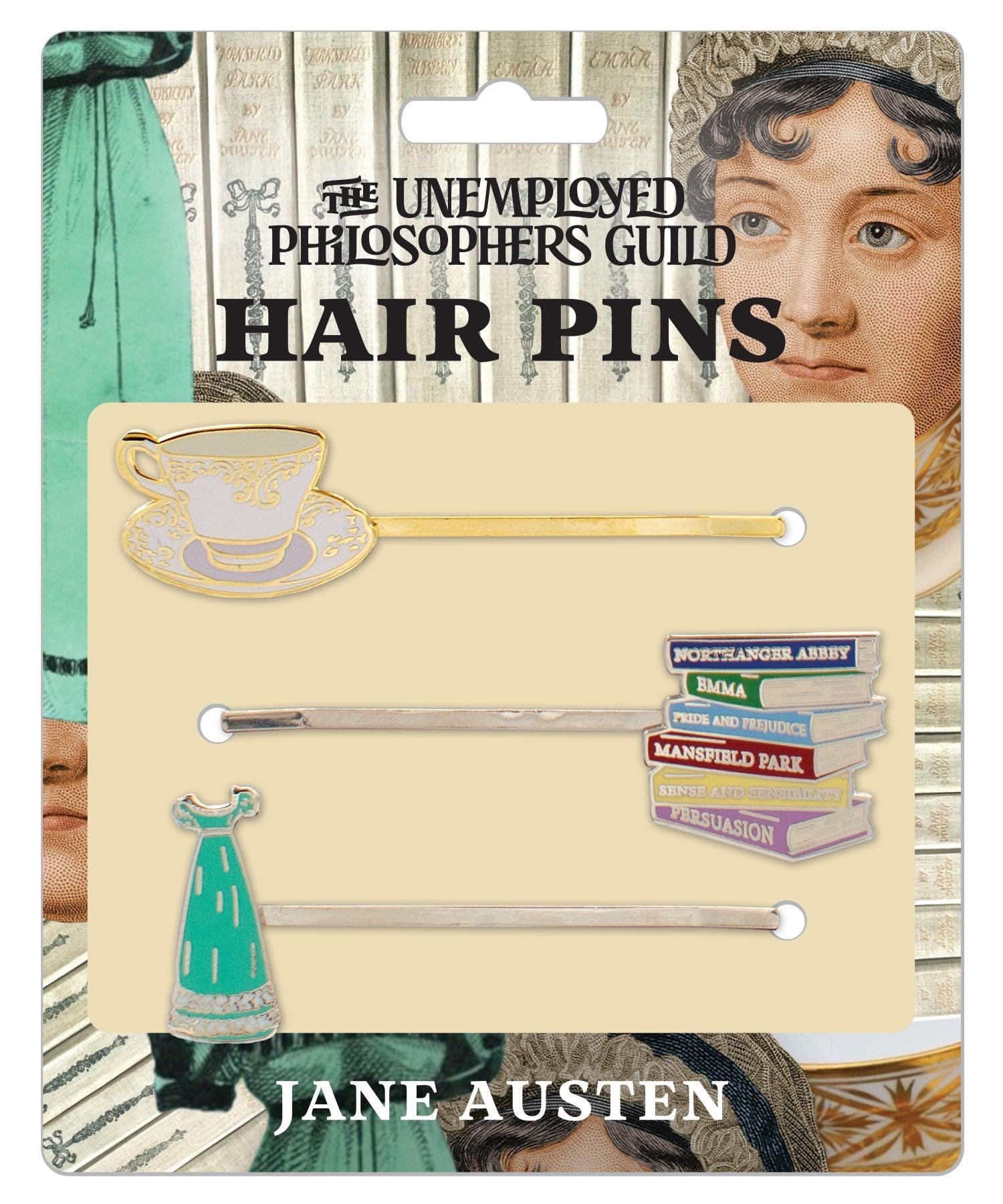 The Unemployed Philosophers Guild - Jane Austen Hair Pins Set
