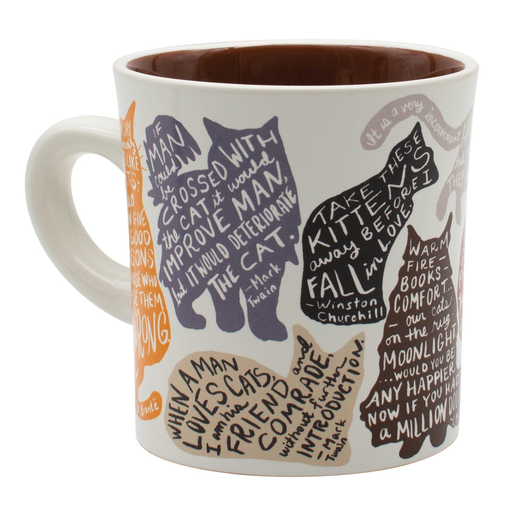 The Unemployed Philosophers Guild - Literary Cat Mug