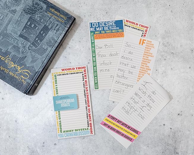 The Unemployed Philosophers Guild - Shakespearean Insults Notepad