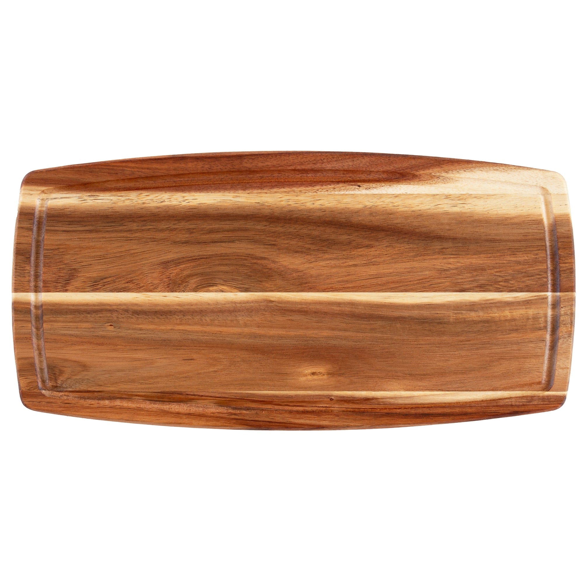Totally Bamboo - Acacia Wood Serving Cutting Board
