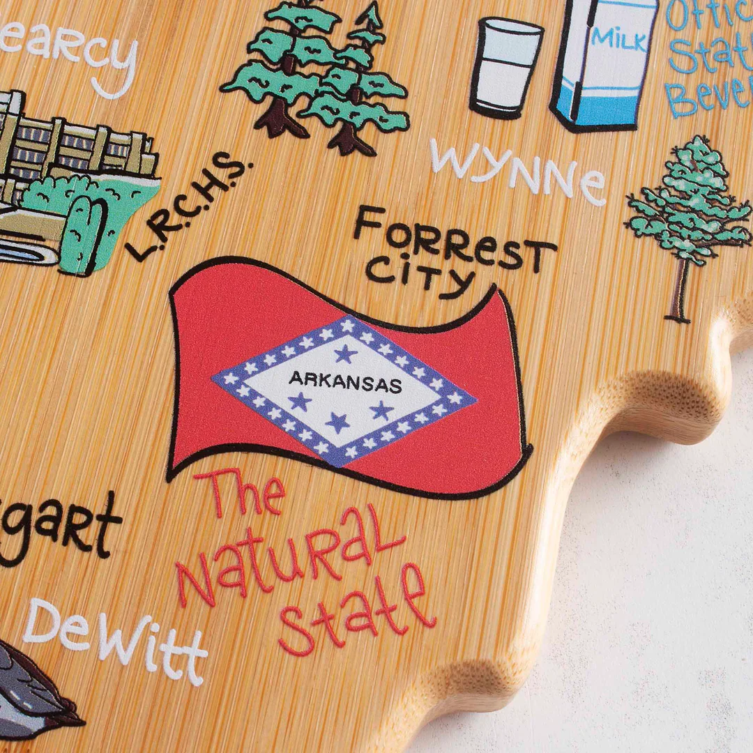 Totally Bamboo - Arkansas Board with Fish Kiss Art - Image 4