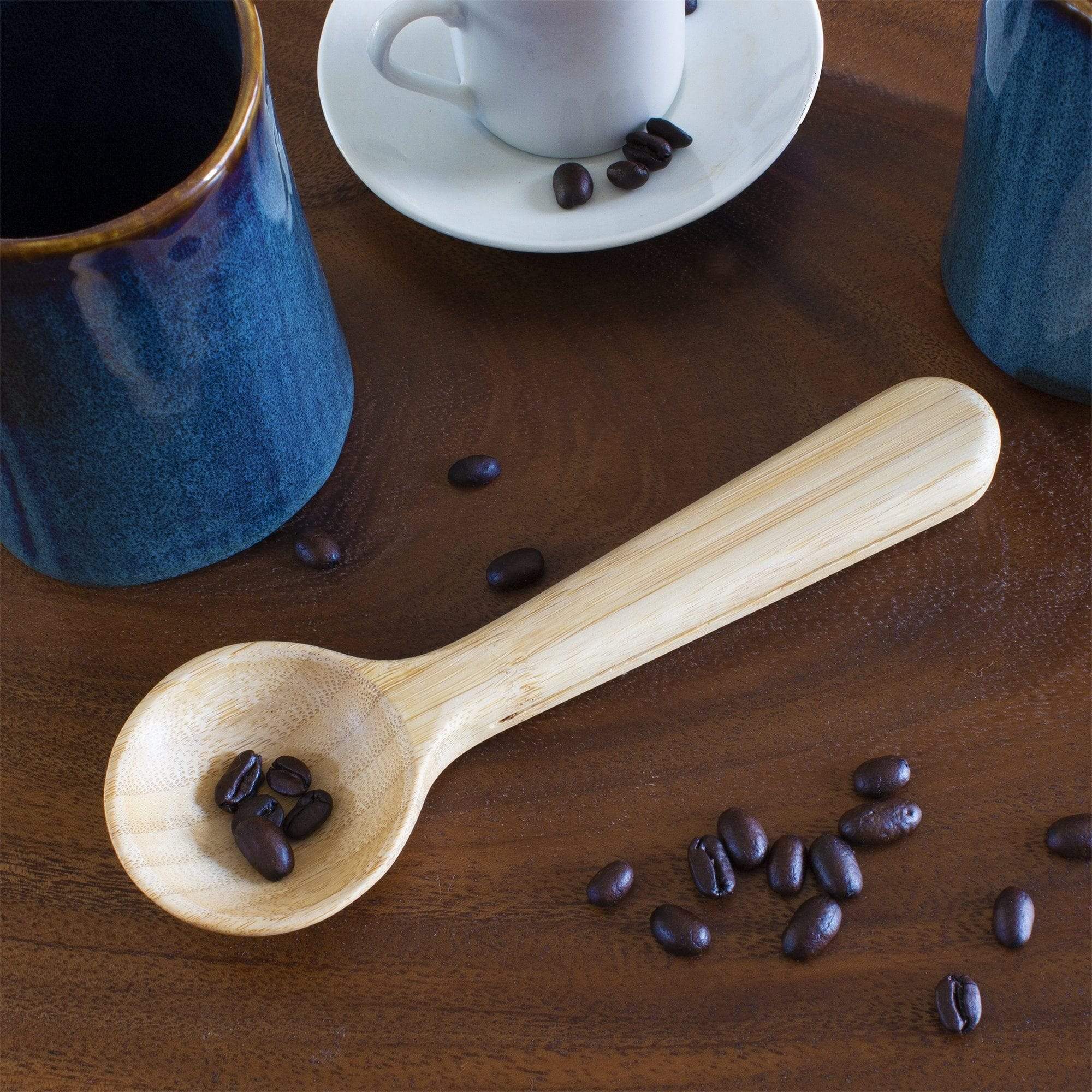 Totally Bamboo - Coffee Scoop with Built-In Bag Clip