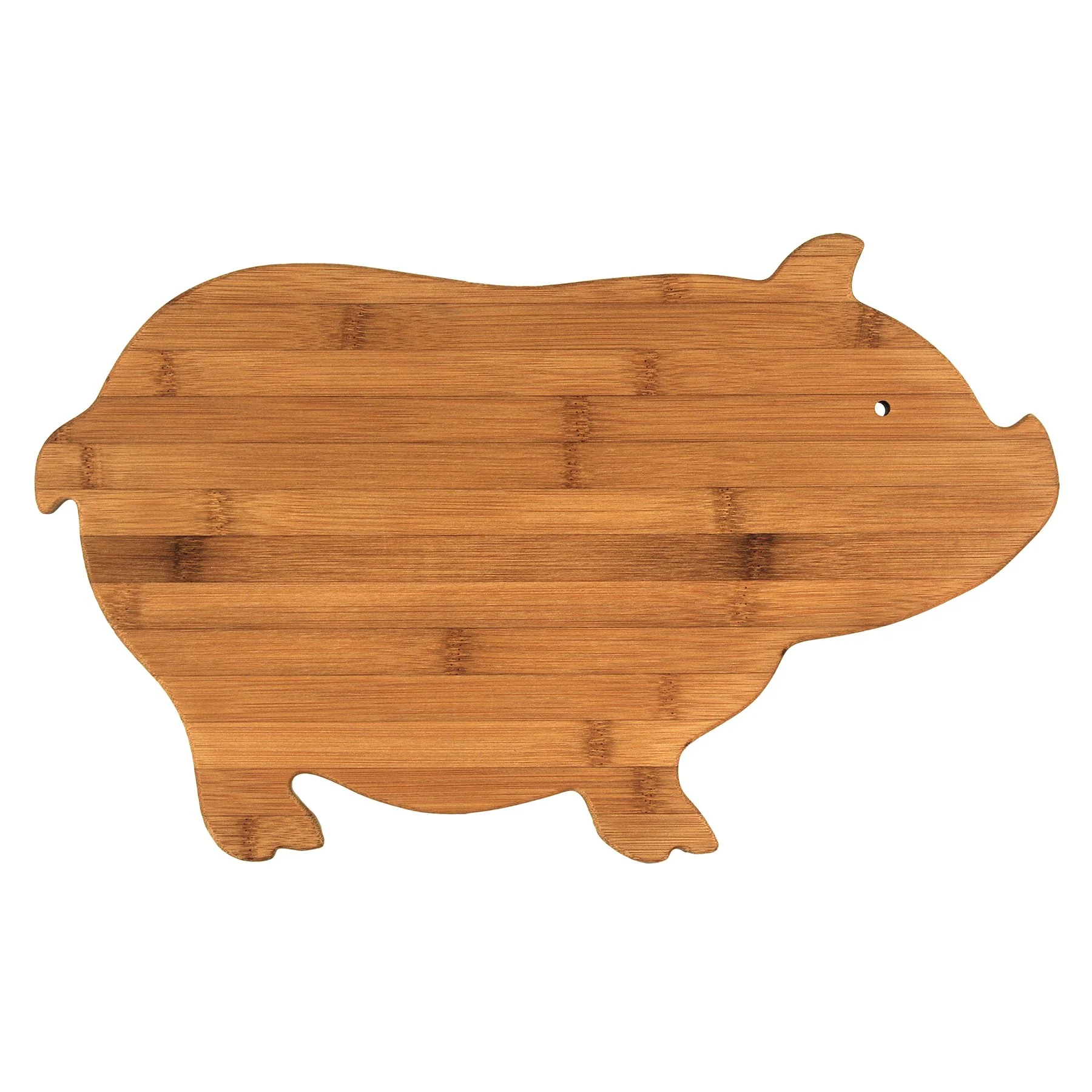 Totally Bamboo - Pig Shaped Cutting & Serving Board