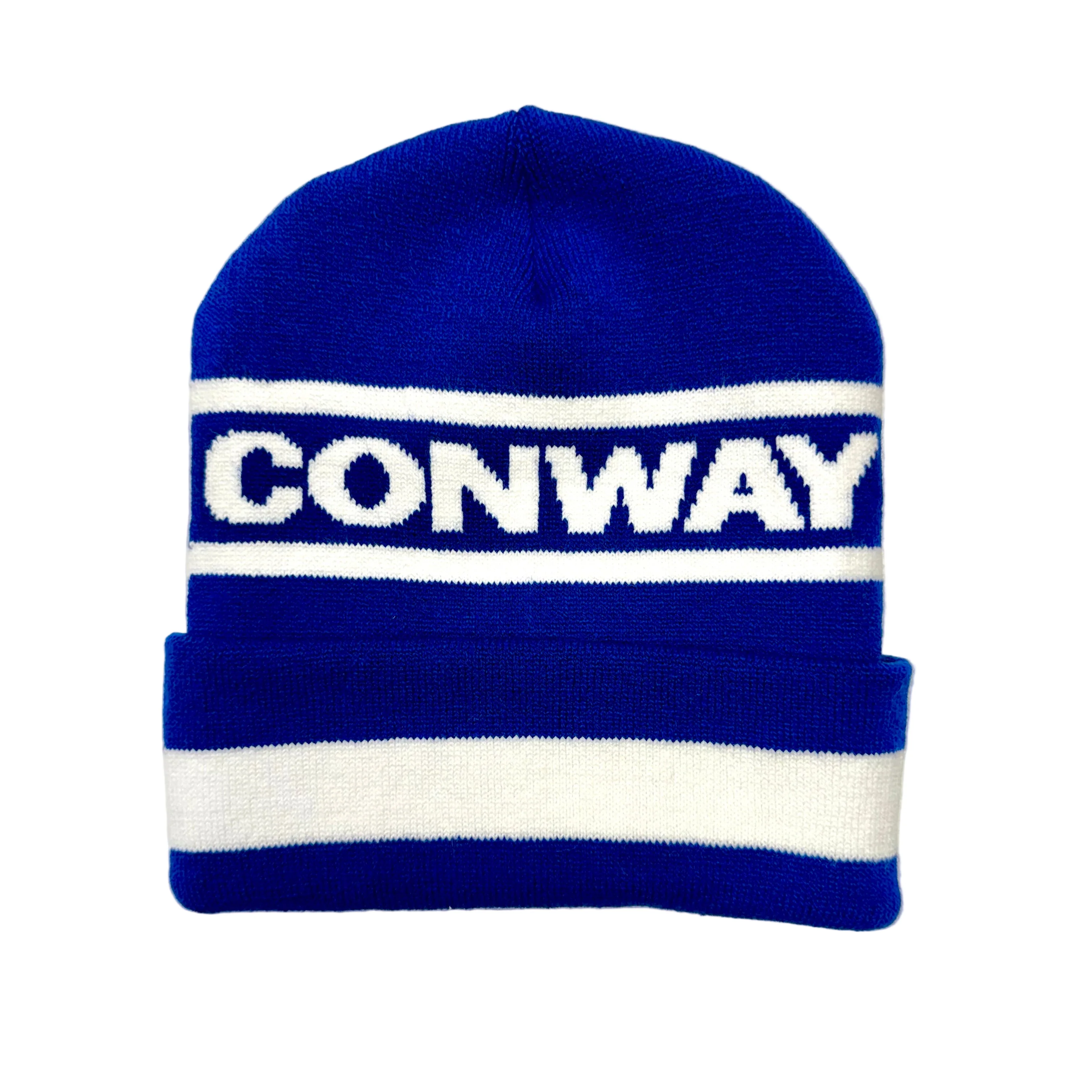 Town Pride - Blue Knit Beanie, Conway