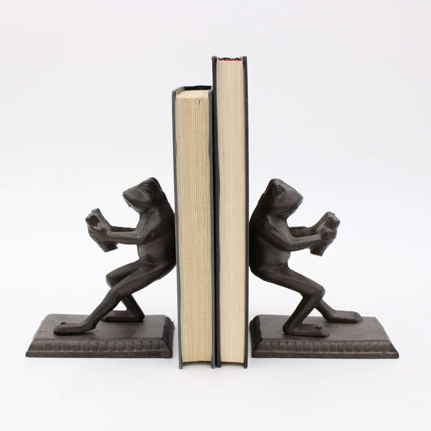 Trade Cie - Reading Frogs Cast Iron Bookends