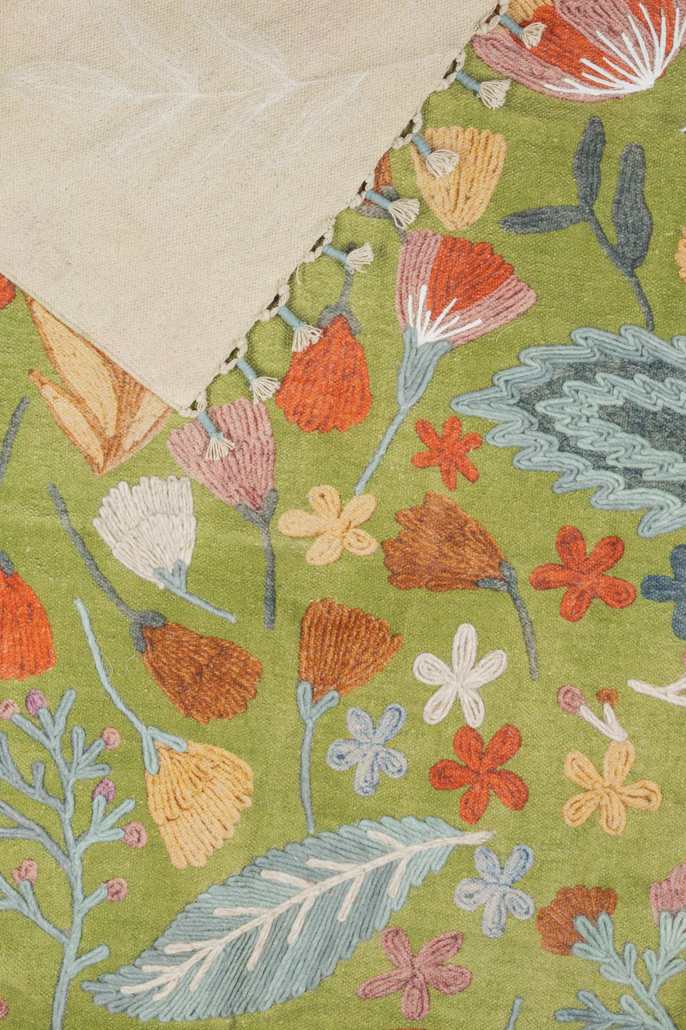 Tranquillo - Green Botanic Twist Rug - Image 2