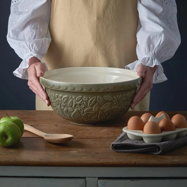 Mason Cash - In the Forest Fox Gray Mixing Bowl
