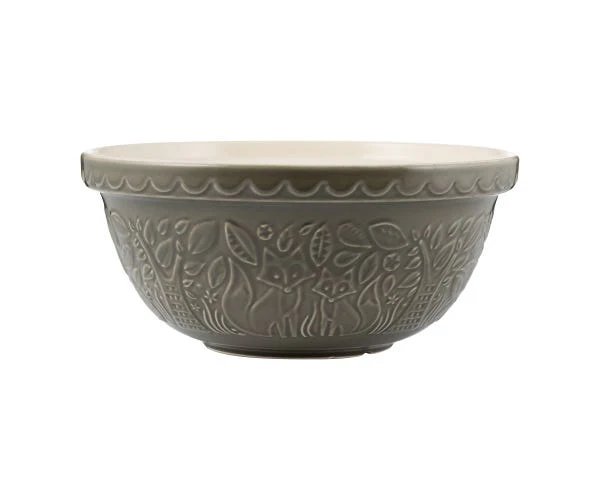 Mason Cash - In the Forest Fox Gray Mixing Bowl - Image 3