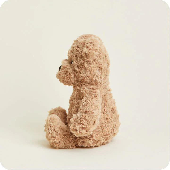 Warmies - Brown Curly Bear Plush Toy - Image 2