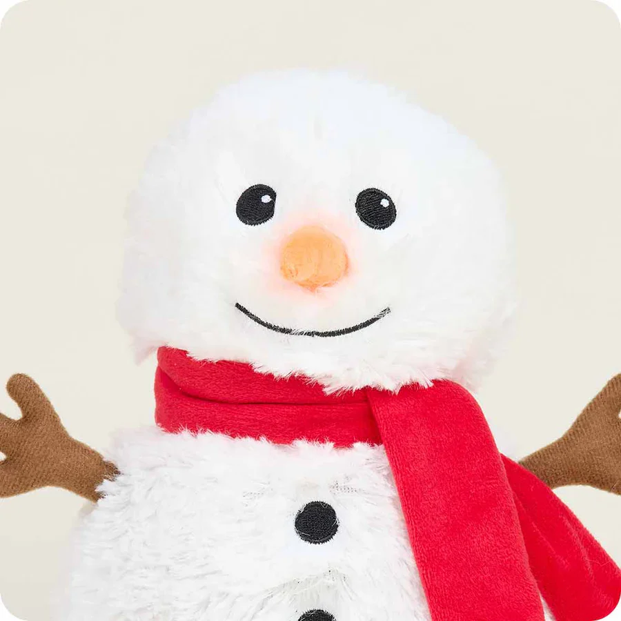 Warmies - Red Scarf Snowman Plush Toy - Image 2