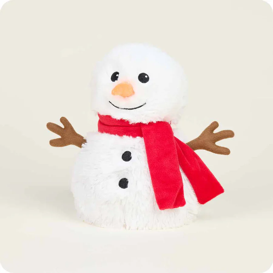 Warmies - Red Scarf Snowman Plush Toy - Image 3