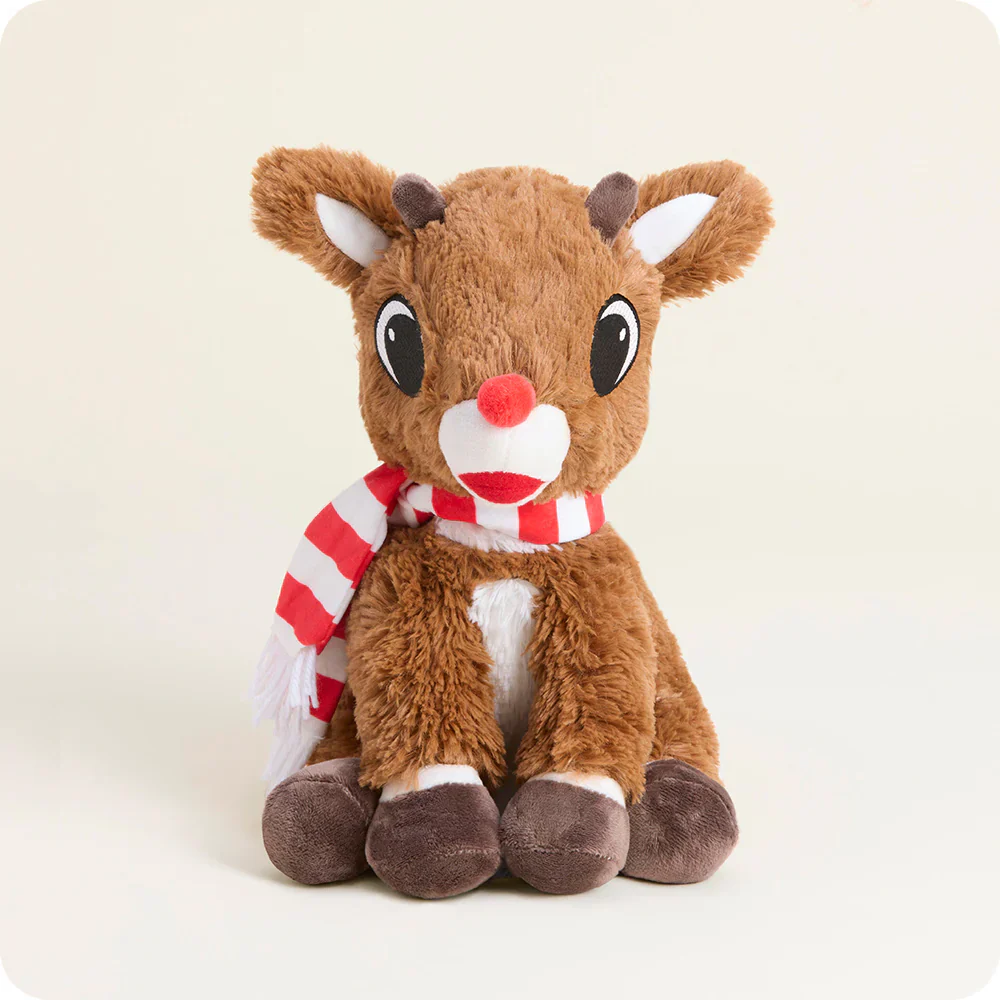 Warmies - Rudolph With Scarf Plush Toy
