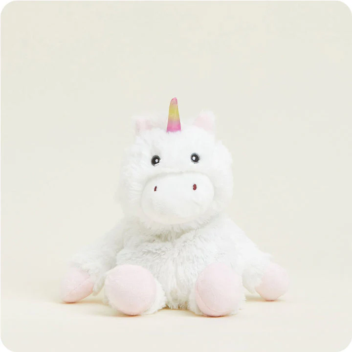 Warmies - White Unicorn Junior Plush Toy