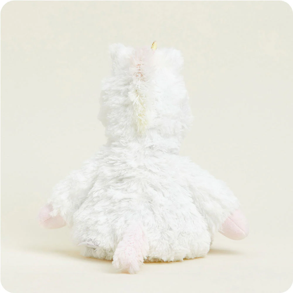 Warmies - White Unicorn Plush Toy - Image 3