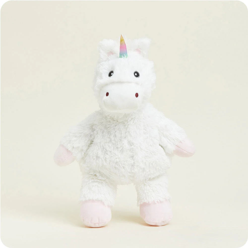 Warmies - White Unicorn Plush Toy - Image 4
