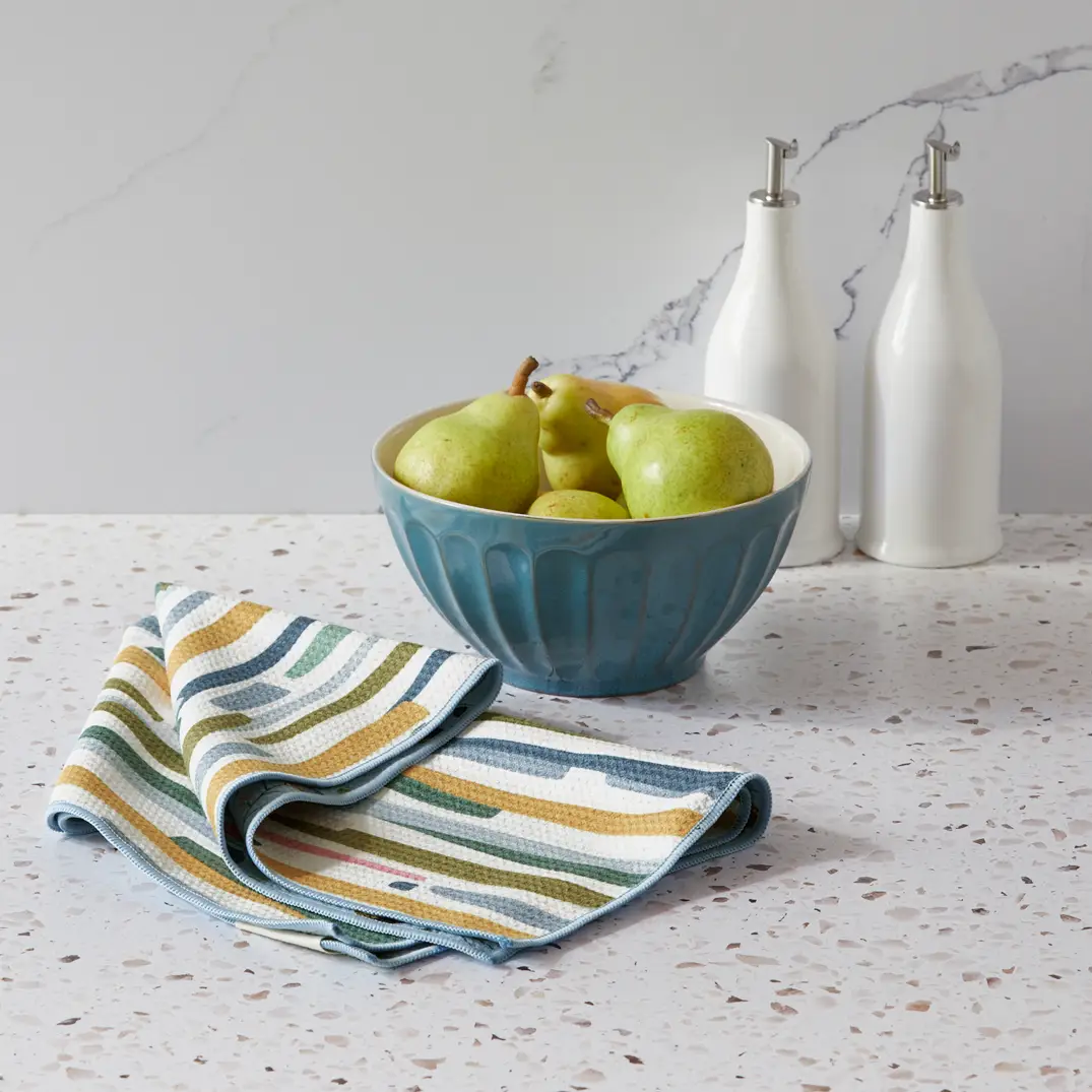 Werkshoppe - Floral Stems Microfiber Dishtowel - Image 4