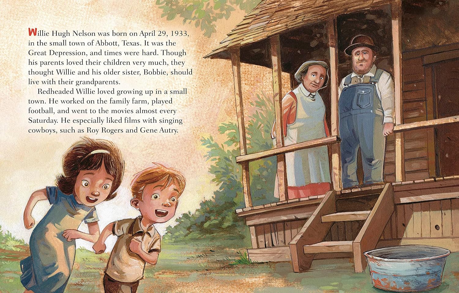 Willie Nelson: A Little Golden Book Biography by Geof Smith - Image 2