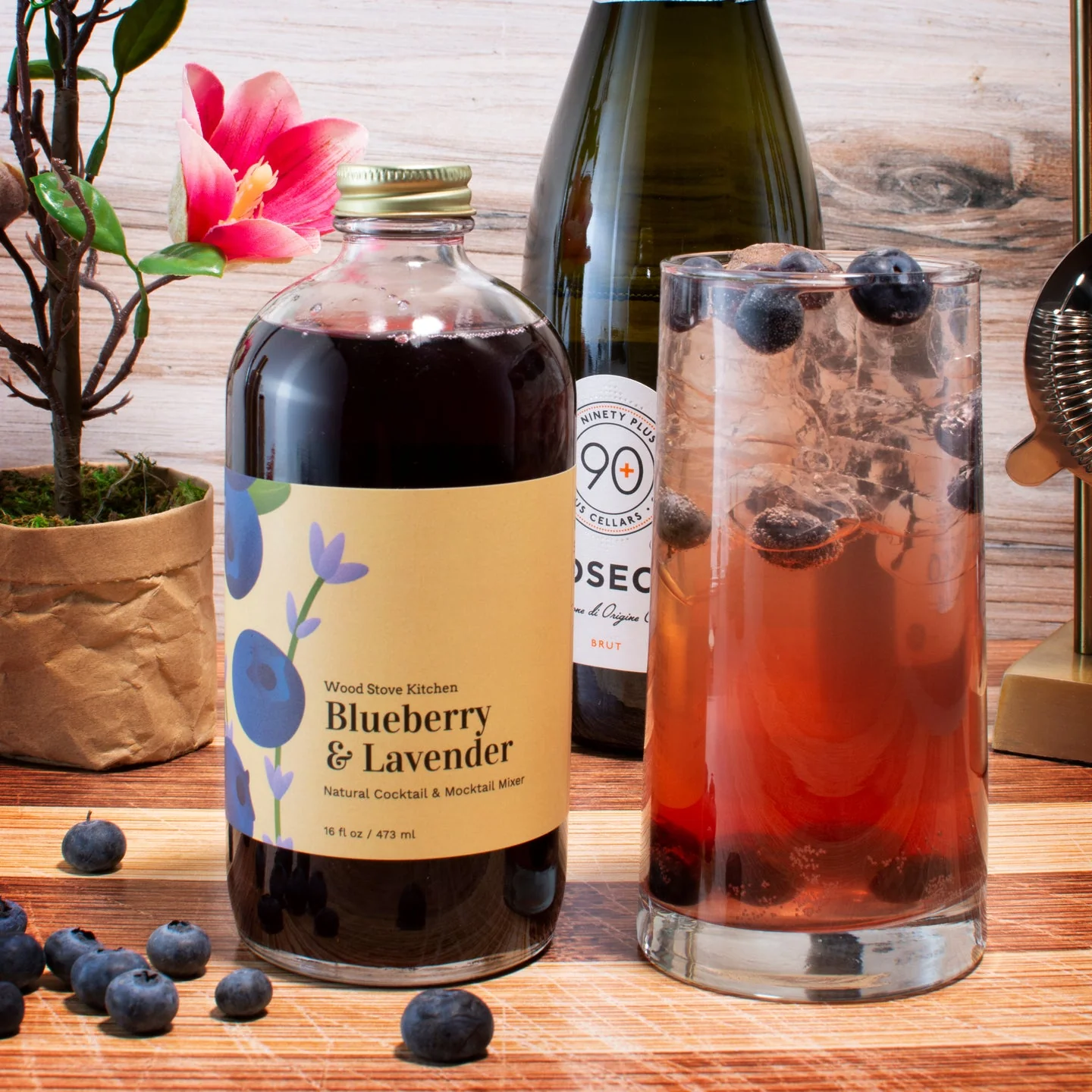 Wood Stove Kitchen - Blueberry & Lavender Mixer - Image 4