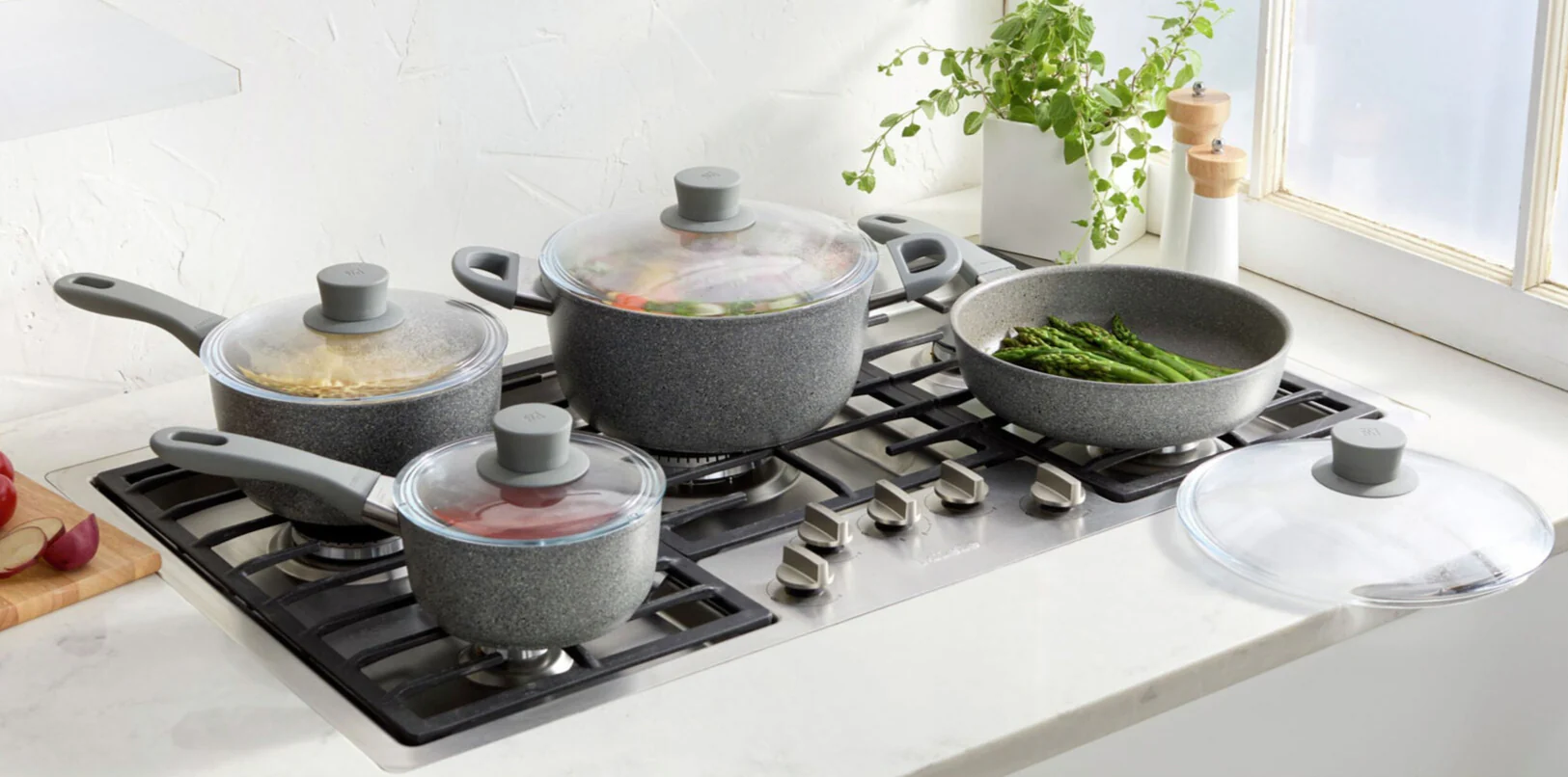 Zwilling J. A. Henckels - Parma Plus, Non-Stick 10-Piece Cookware Set - Image 3